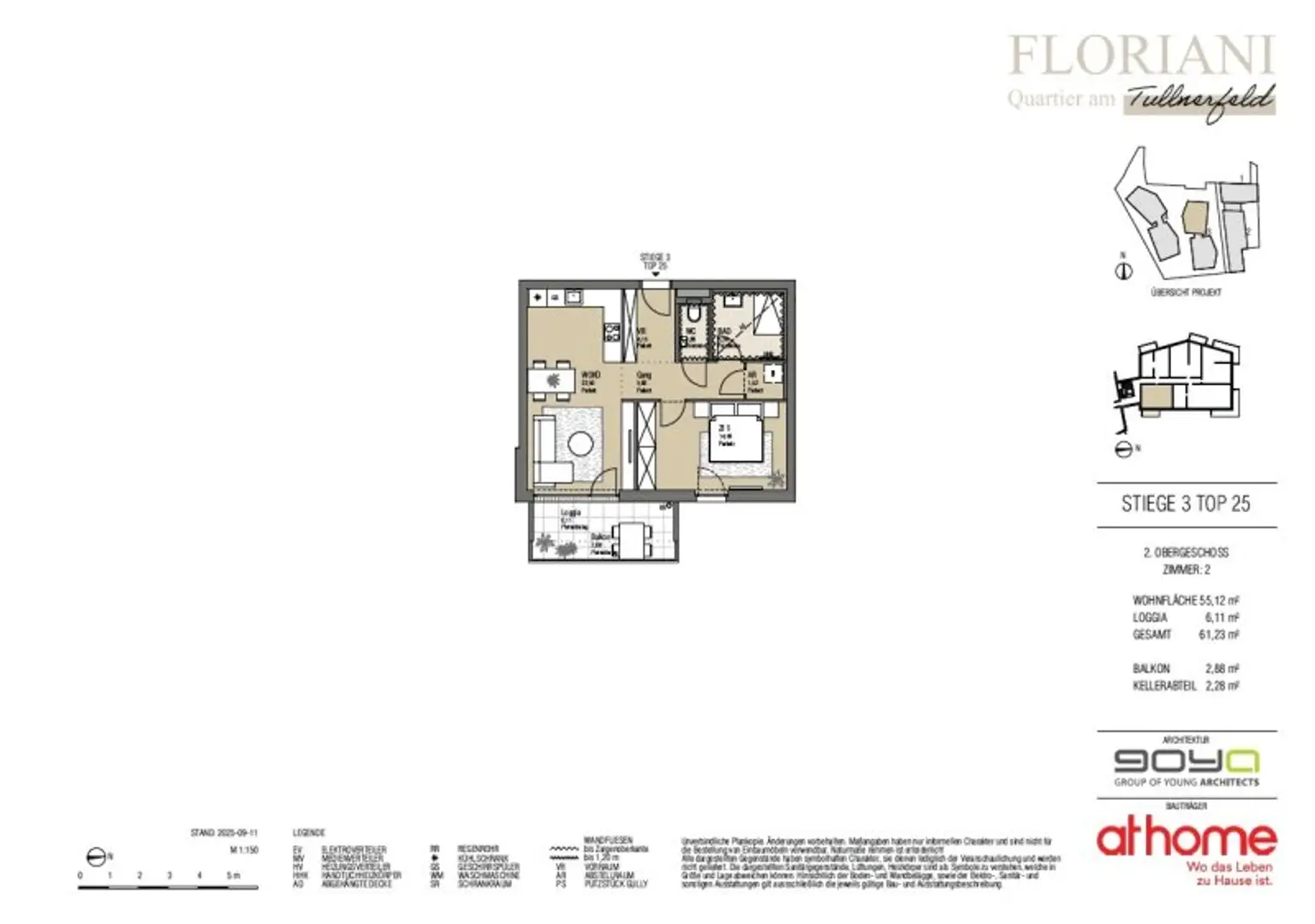 FLORIANI – Quartier am Tullnerfeld - Durchdachter Schnitt mit vielen Extras für ihr Wohlbefinden - Bahnhof Tullnerfeld in der Nähe