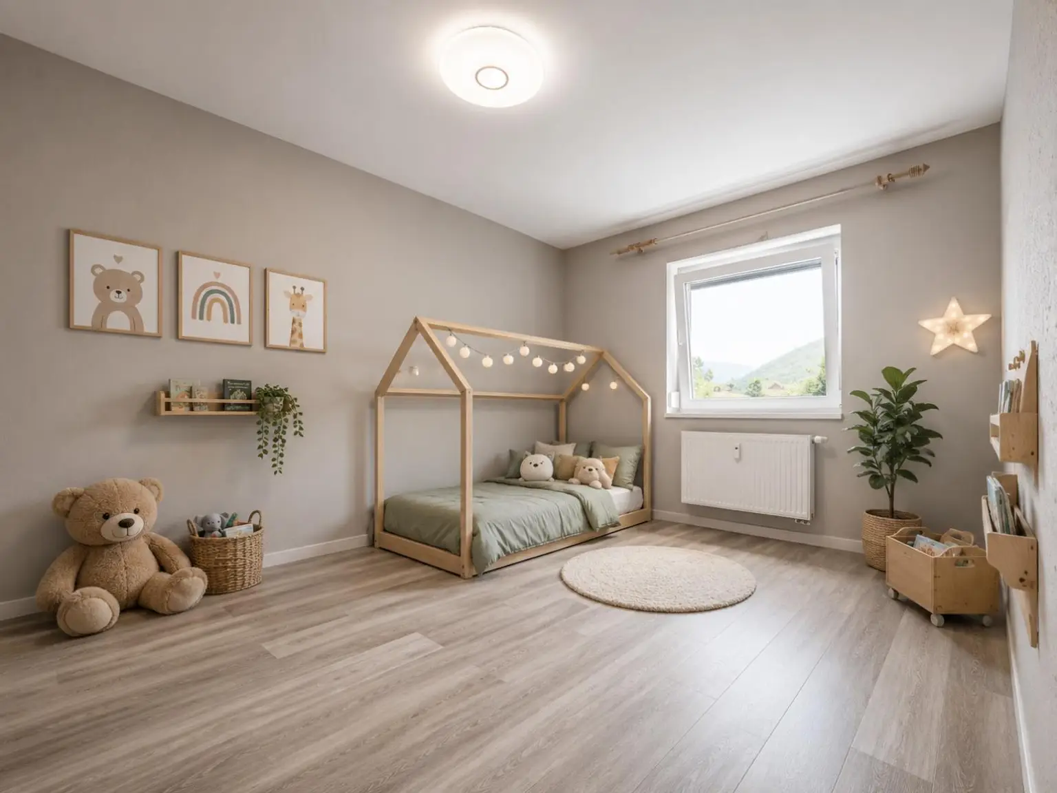 Kinderzimmer Visualisierung