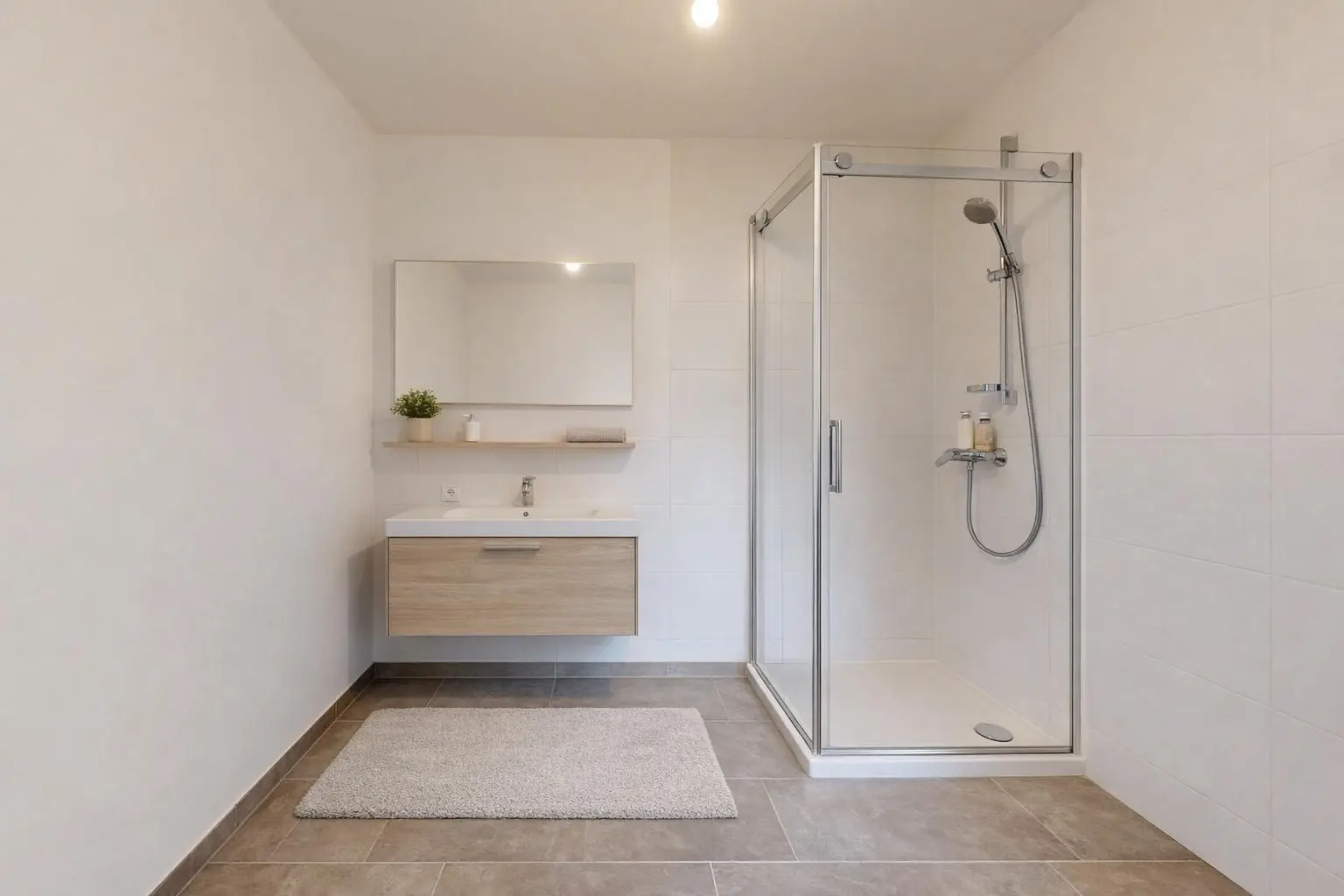 Wohnung - Badezimmer. Visualisierung