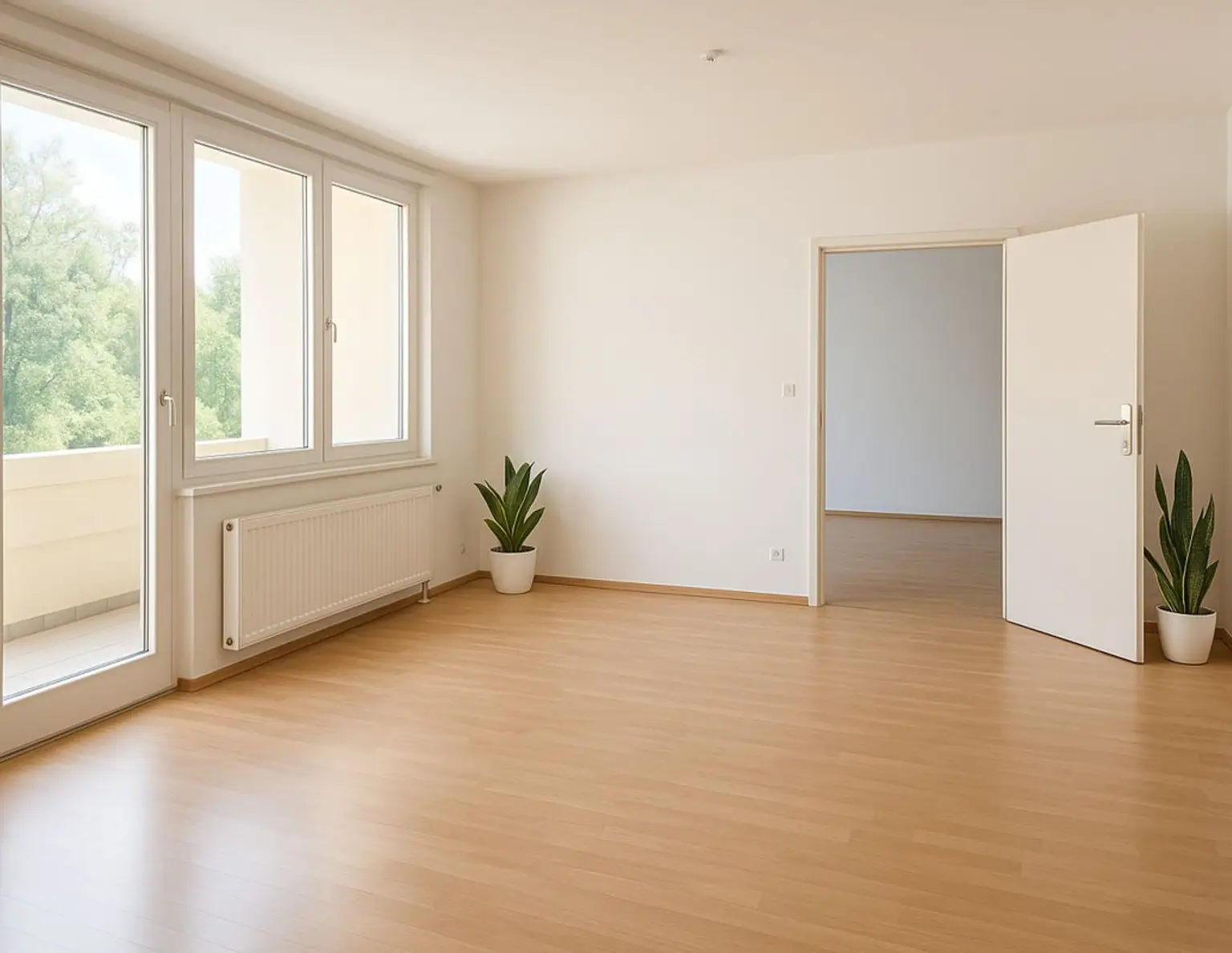 Ruhig wohnen, zentral leben - 2-Zimmer-Wohnung mit Loggia nahe der Mödlinger Fußgängerzone