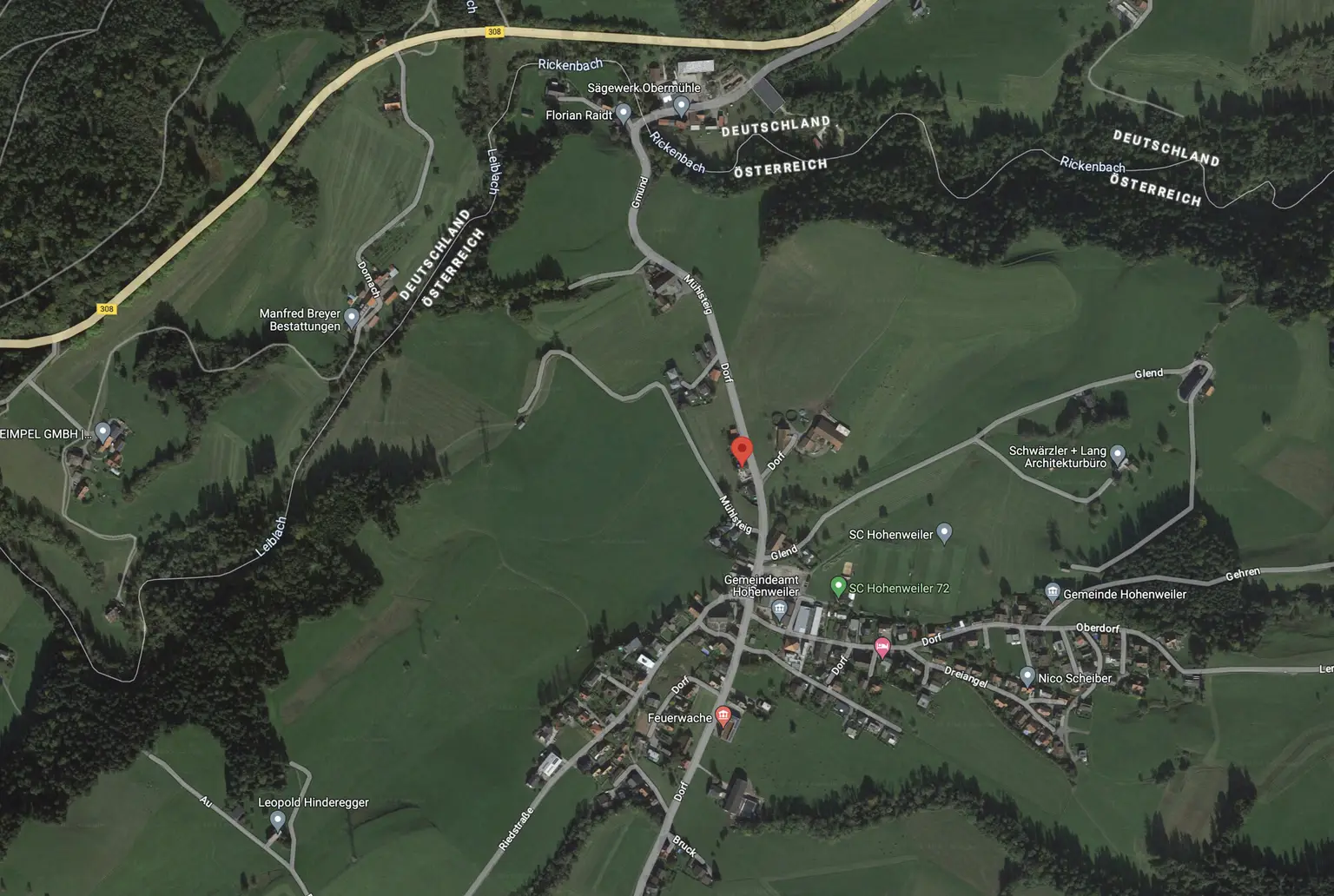 3-Zimmer-Maisonettewohnung mit zwei großen Terrassen und hoher Wohnqualität in Hohenweiler