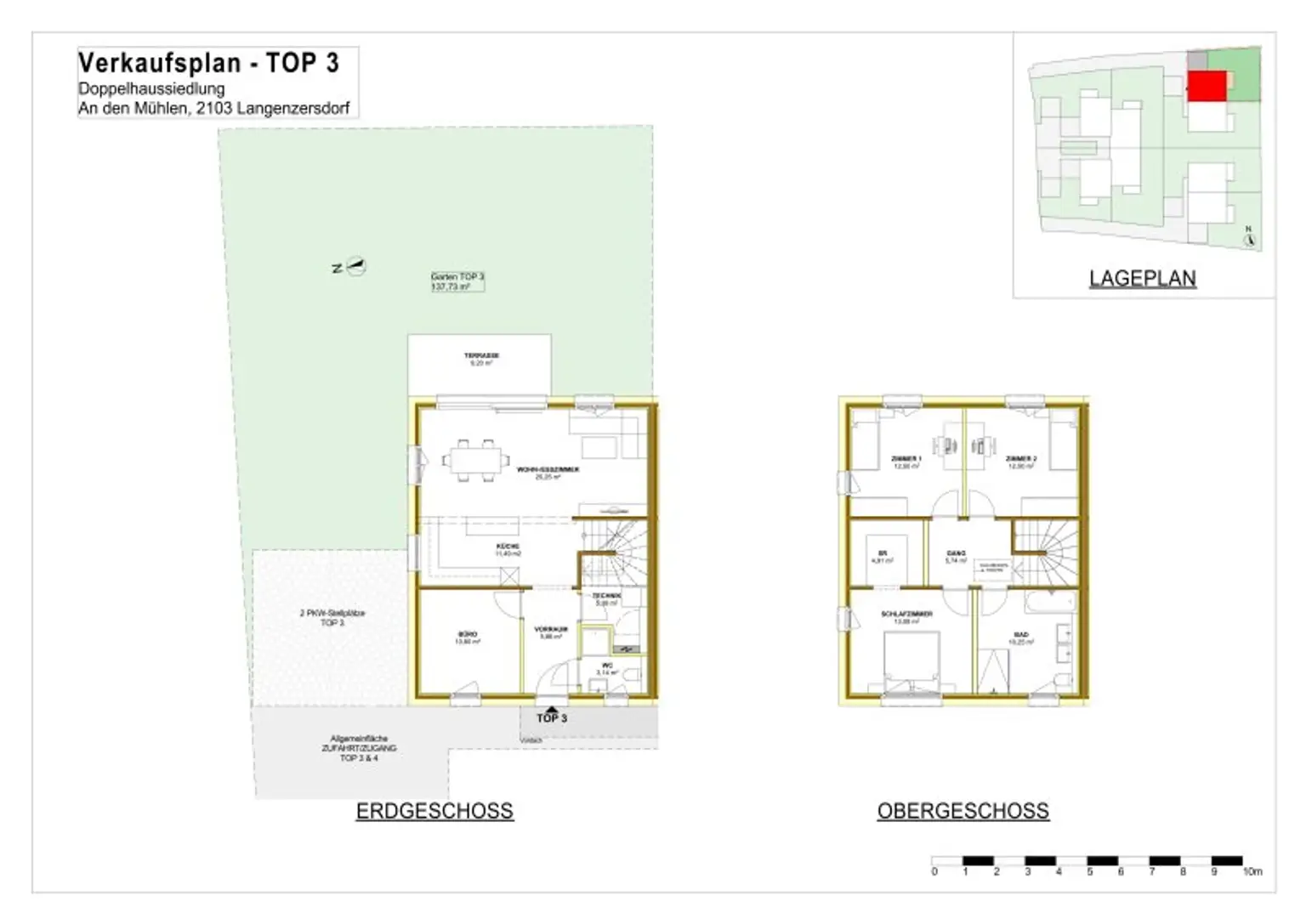 Erstbezug! Doppelhaushälften in massiver Holzbauweise