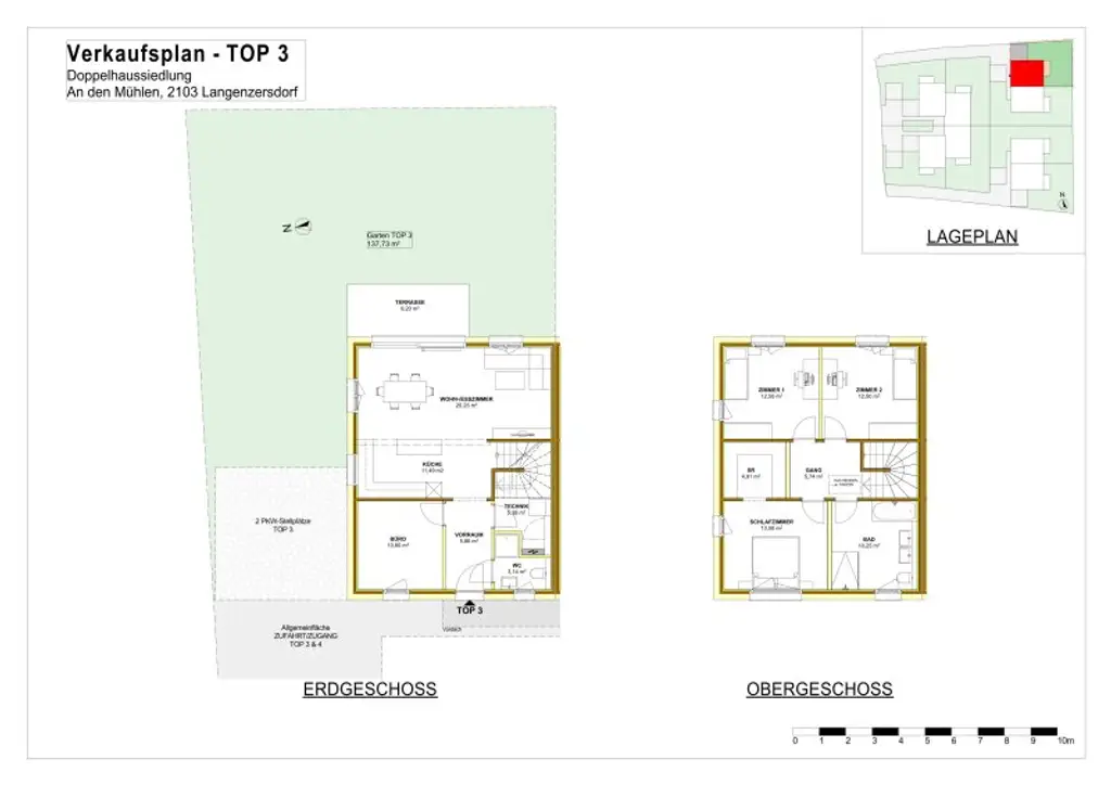 Erstbezug! Doppelhaushälften in massiver Holzbauweise
