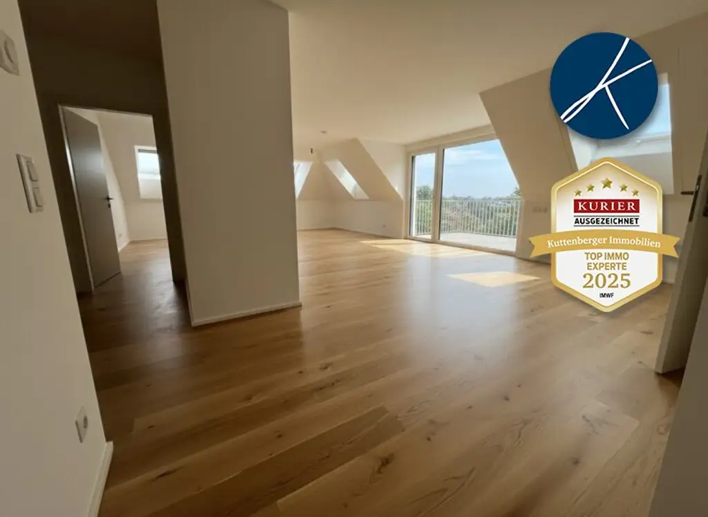 Traumhafte Dachgarten-Wohnung mit Aussicht nach Perchtoldsdorf UND nach Wien