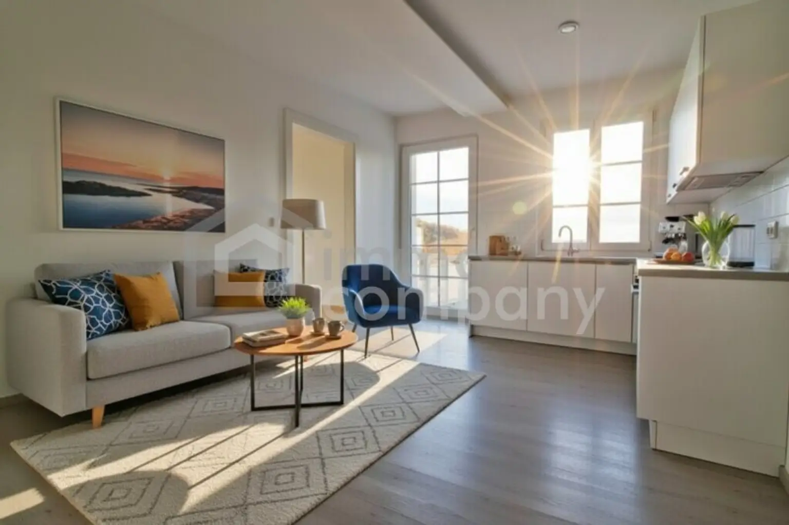 Schnuckelige Wohnung mit großartiger Terrasse