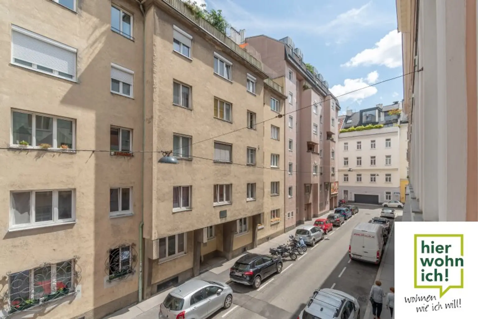 Sanierungsbedürftig helle 2 Zi Altbauwohnung im Karmeliterviertel
