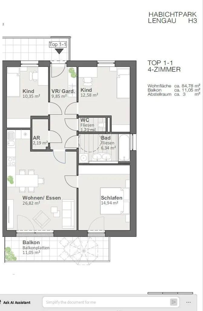 Plan 1