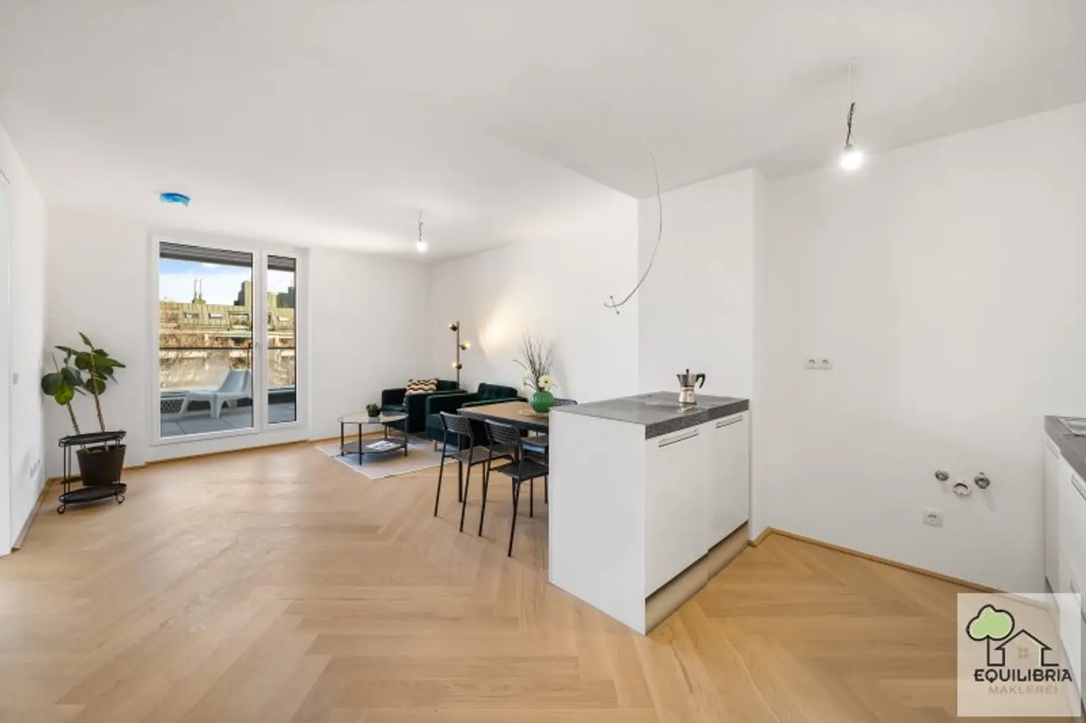 PROVISIONSFREI FÜR DEN KÄUFER! NEUBAU- FERTIGGESTELLTES PROJEKT- KEIN RISIKO!  - Wohnung mit Loggia & Terrasse  bei  der alten Donau!