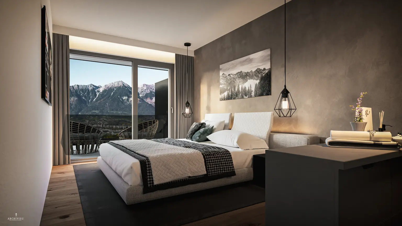 "Aldrans - PANORAMICA" - Wohnen mit Aussicht Top 07