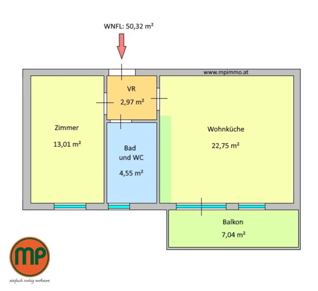 top moderne 2 Zimmerwohnung mit Balkon - einziehen und wohlfühlen!