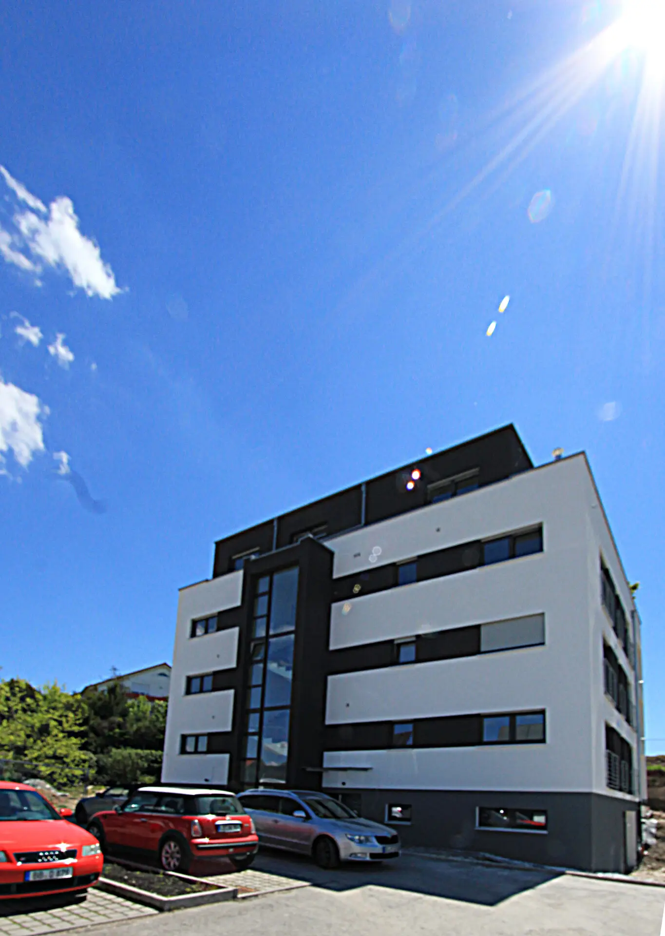 Haus Eingangsseite