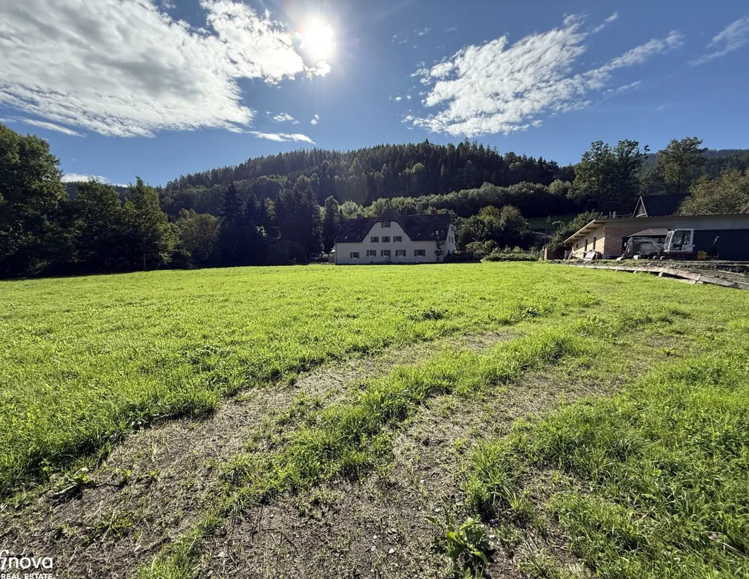 Baugrundstück im Grenzkataster - 3.830 m² in sonniger Lage - Niklasdorf / Waltenbach!!