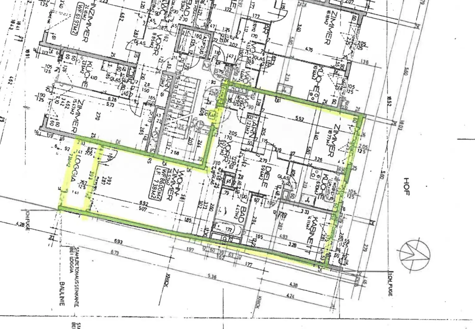 Grundriss Arnetthgasse