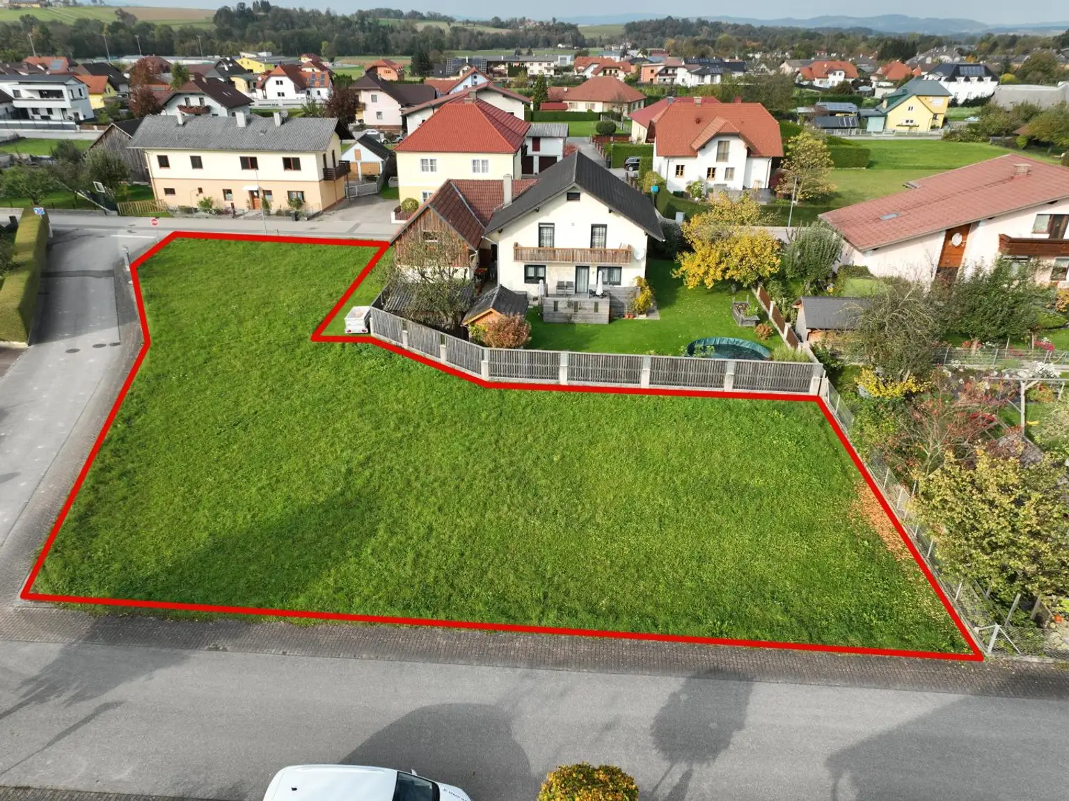 großzügiges Grundstück