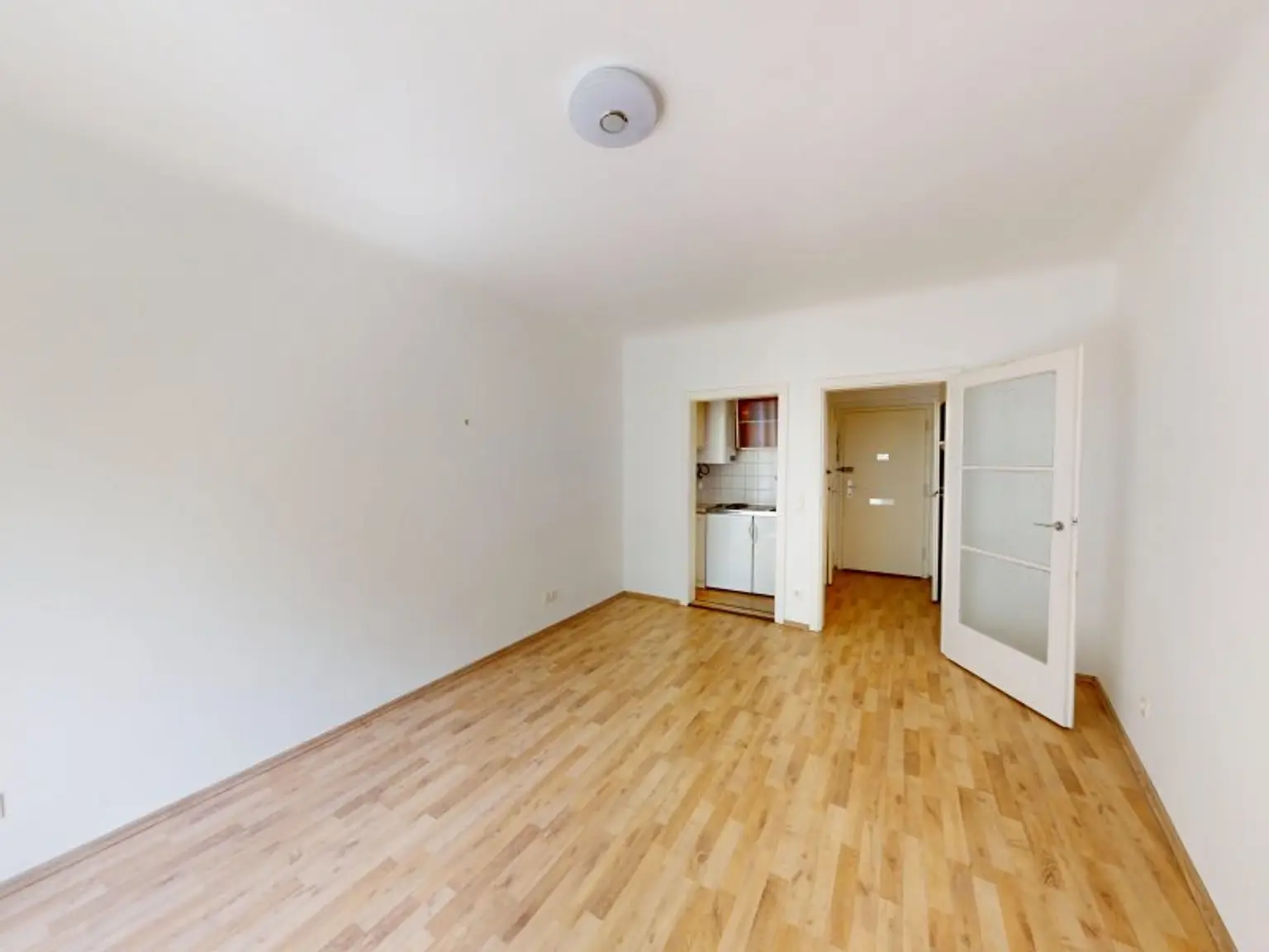Blick zu Küche und Vorraum