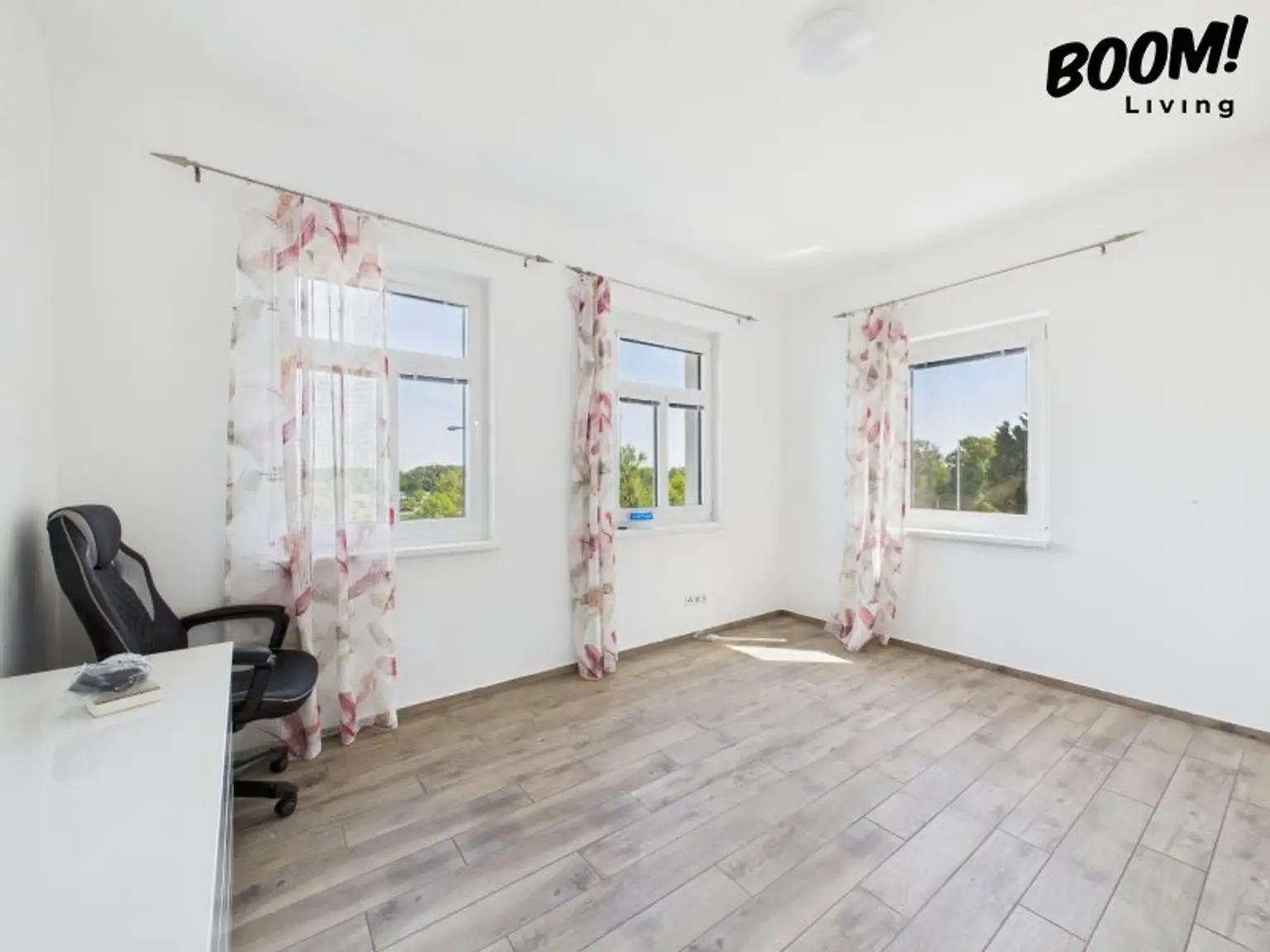 Moderne 3-Zimmer-Gartenwohnung mit Balkon & Donaublick am Kahlenberg