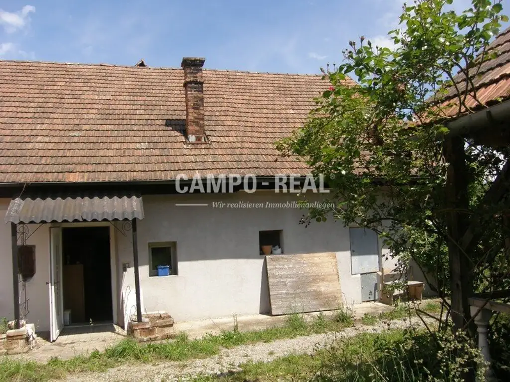 LANDWIRTSCHAFT: Alter Bauernhof mit Wohn- und Wirtschaftsgebäuden, Grill-Platzl und eigener Keller mit ca. 2.800 m2 Grund