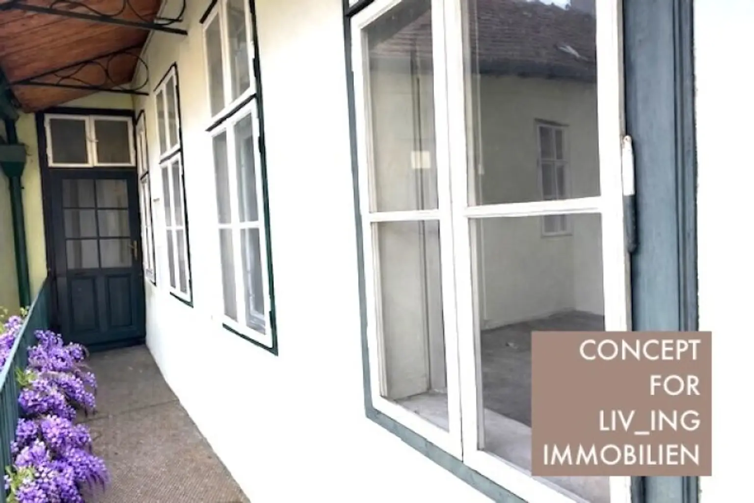 4 Zimmer Altbauflair in Altwiener Fuhrwerkerhaus. 88m2. Idyllischer Allgemeingarten. Sanierungsbedarf. Nahe Schloss Schönbrunn &Hietzing.