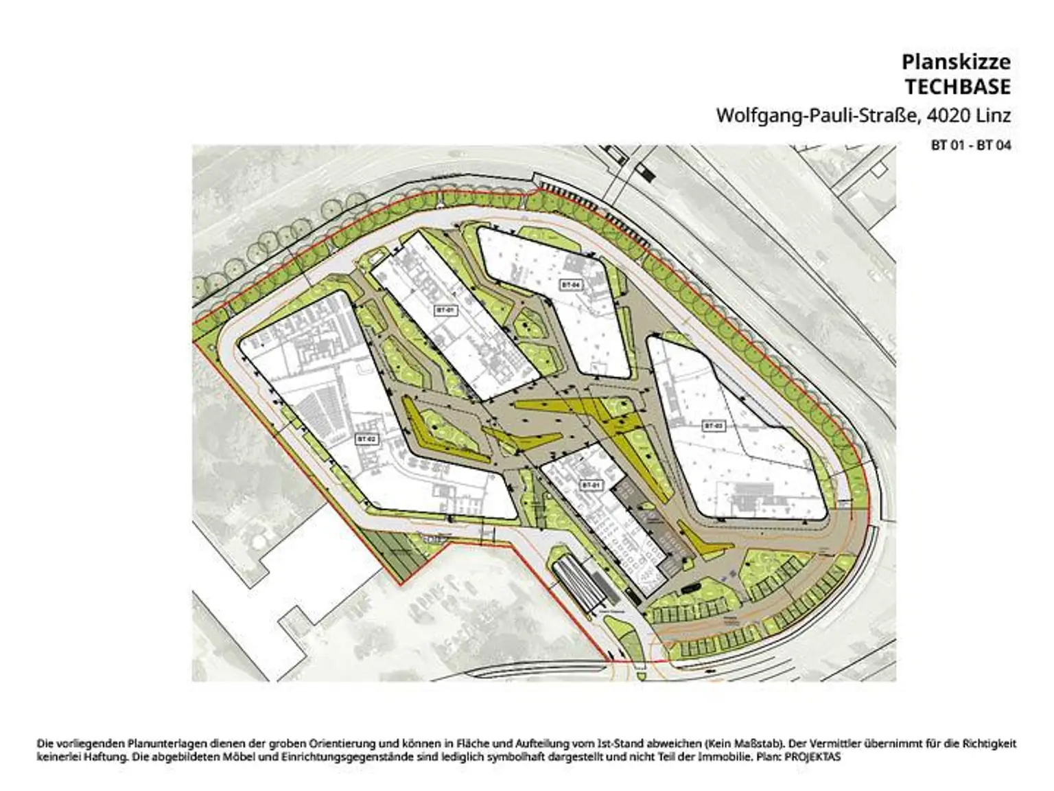 Büro mit 2000 M² in der Techbase Linz - Business Campus der Zukunft