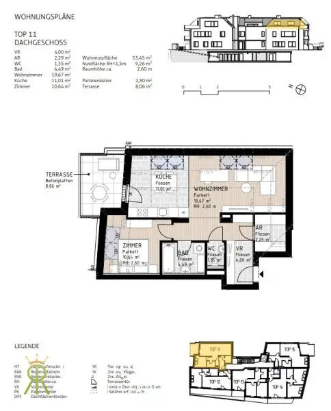 PROVISIONSFREI | inklusive Tiefgaragenplatz und Klimaanlage - Wohnen in Verbundenheit - B Top 11