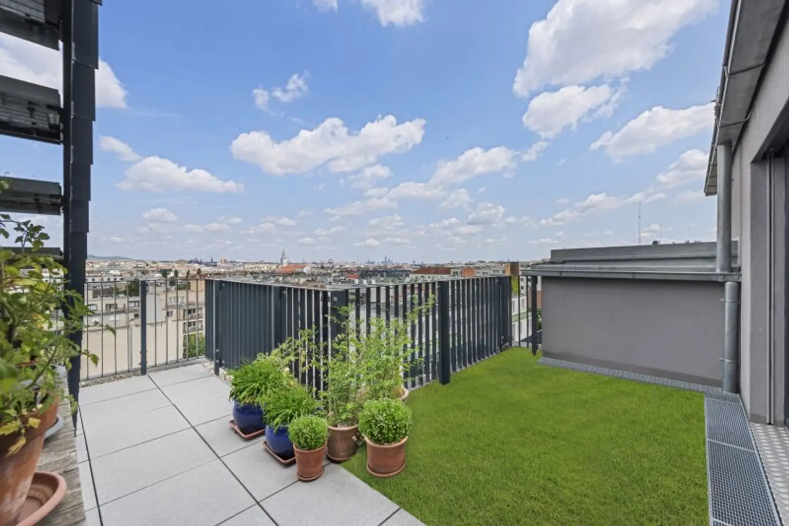 Exklusives Penthouse über den Dächern von Meidling