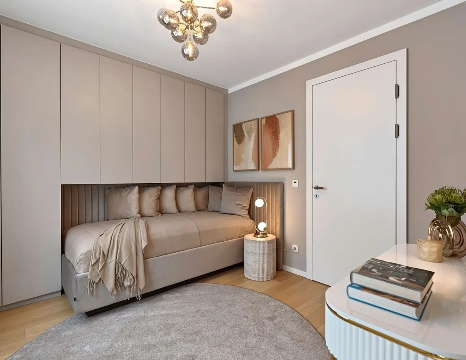 Das KAYSER - Vienna Downtown 3-Zimmer Wohnung mit Blick über den Donaukanal