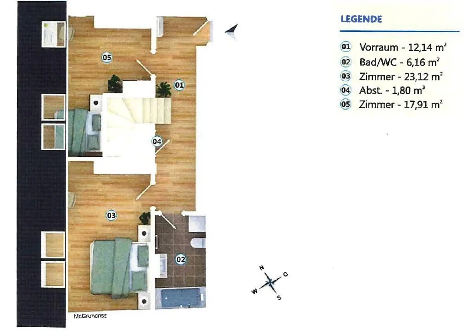 Grundriss Eingangsebene