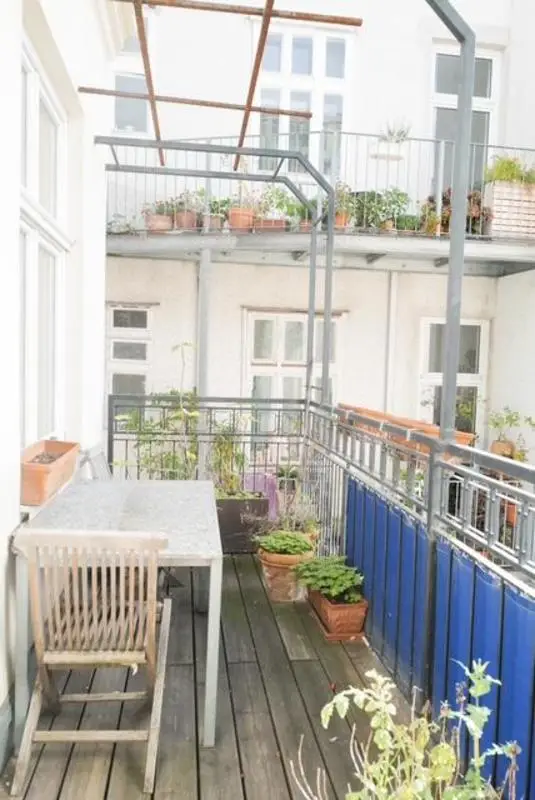 Altbauwohnung mit Innenhof-Balkon - U3 Nähe
