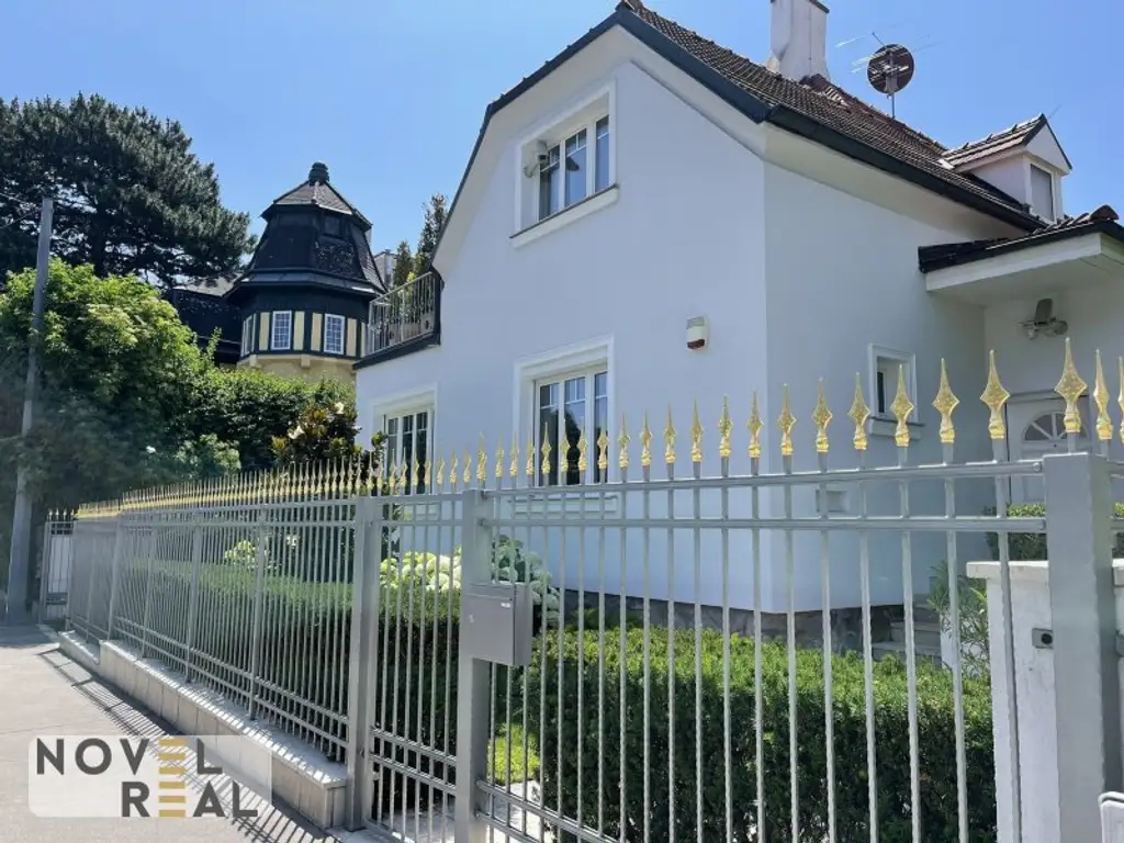 Exklusive Villa mit privatem Pool und idyllischem Garten in Toplage von Wien-Hietzing!
