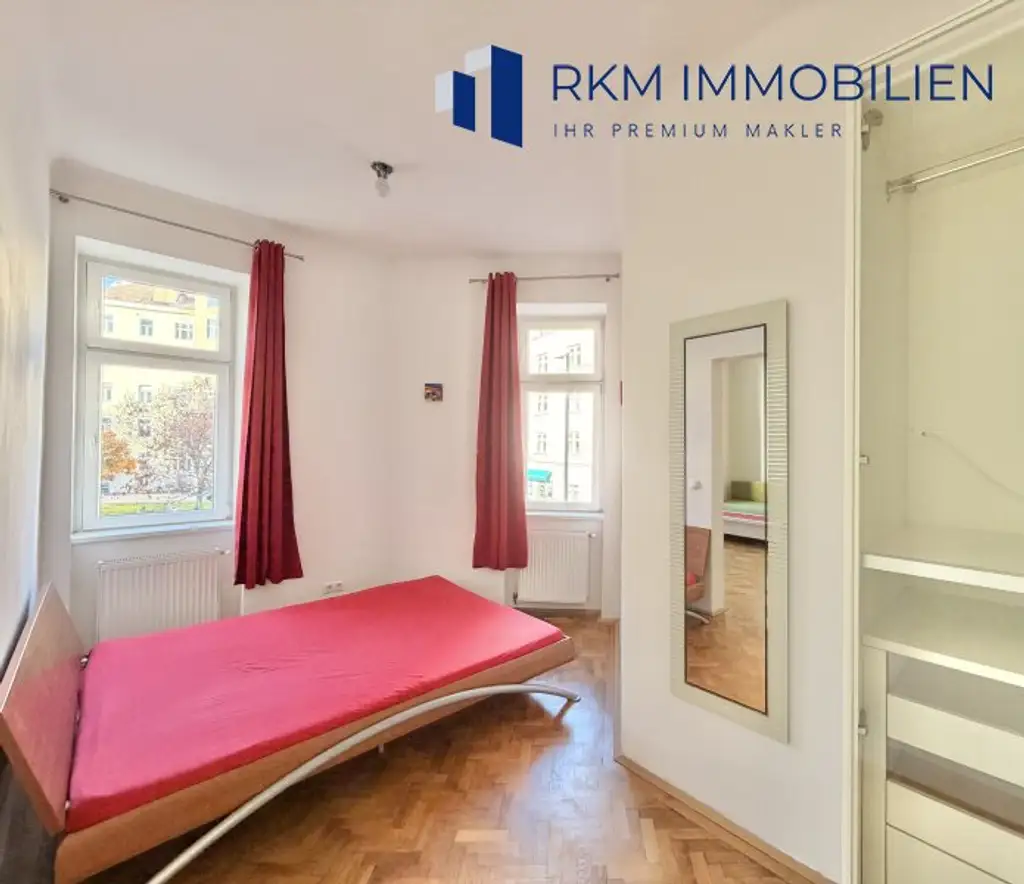 Zentrale 2-Zimmer-Wohnung in Ruhelage