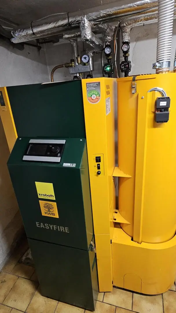 neuwertige Heizungsanlage