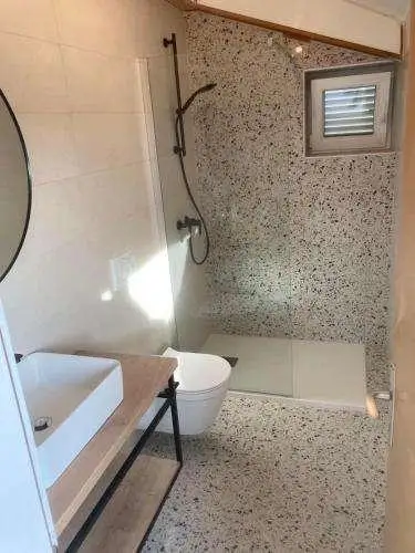Ferienwohnung mit Dachterrasse und Meerblick