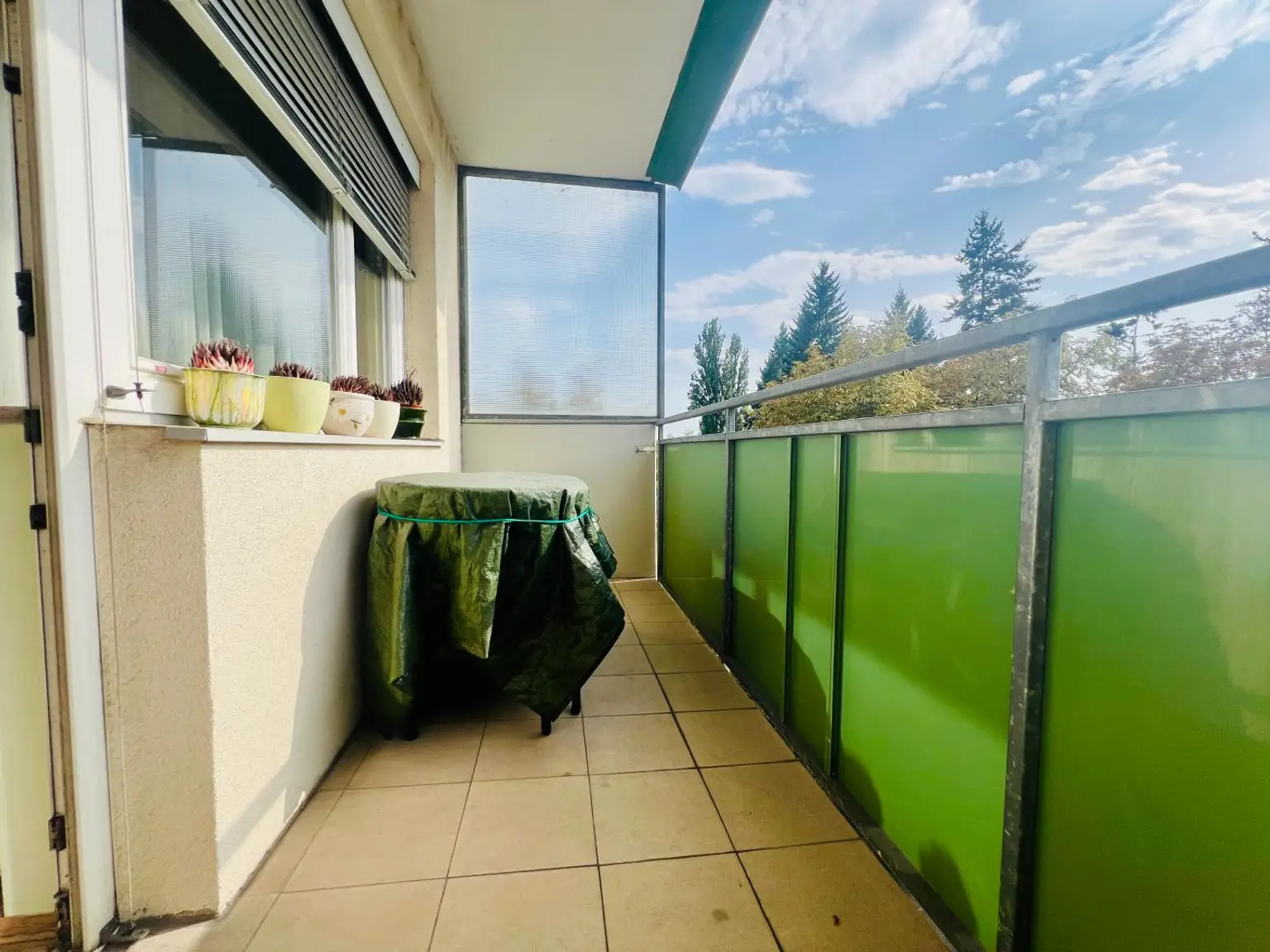 Sonnige 2-Zimmer-Wohnung mit Westbalkon