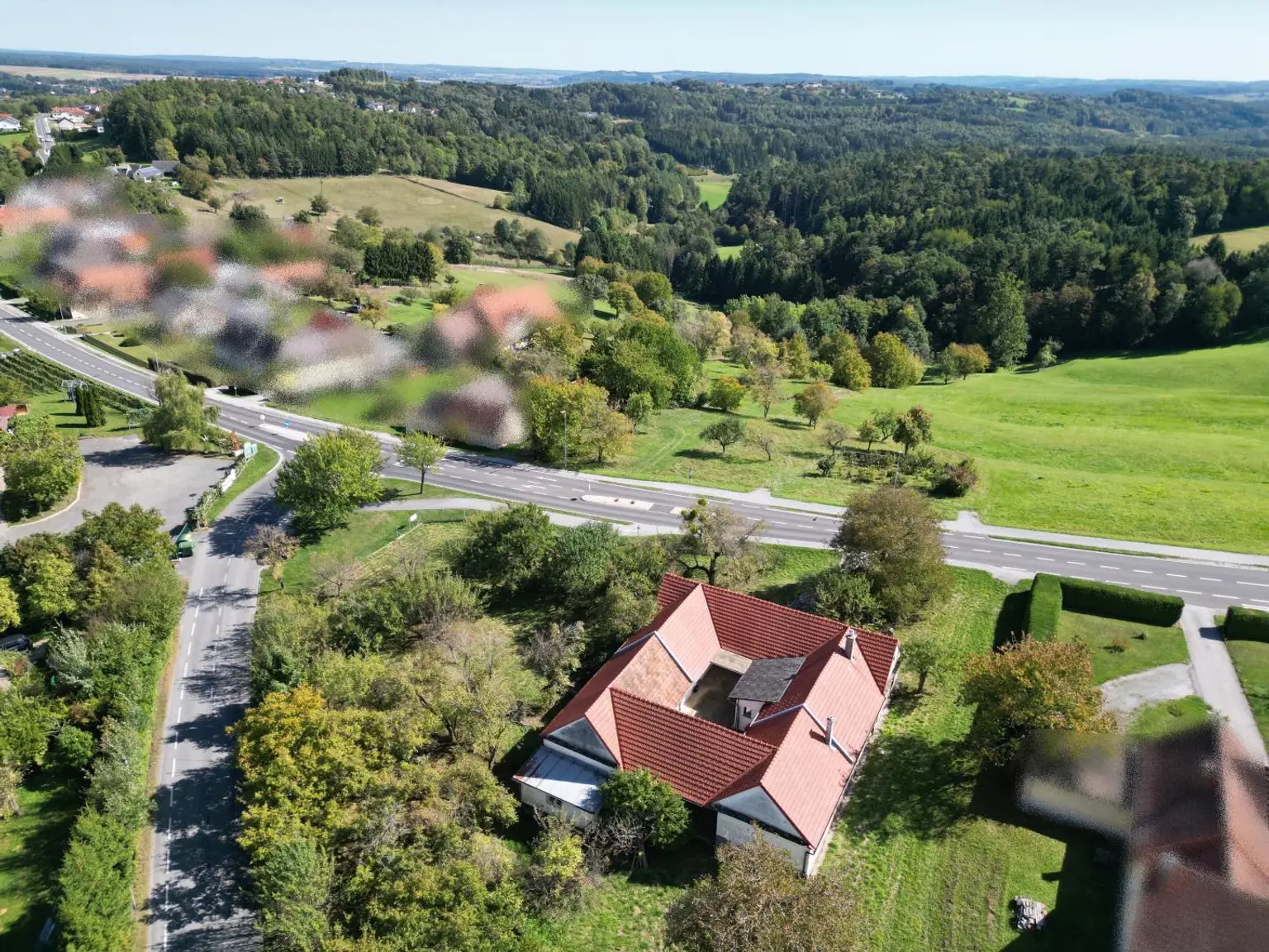 Rarität "Vierkanter" direkt neben dem Golfplatz
