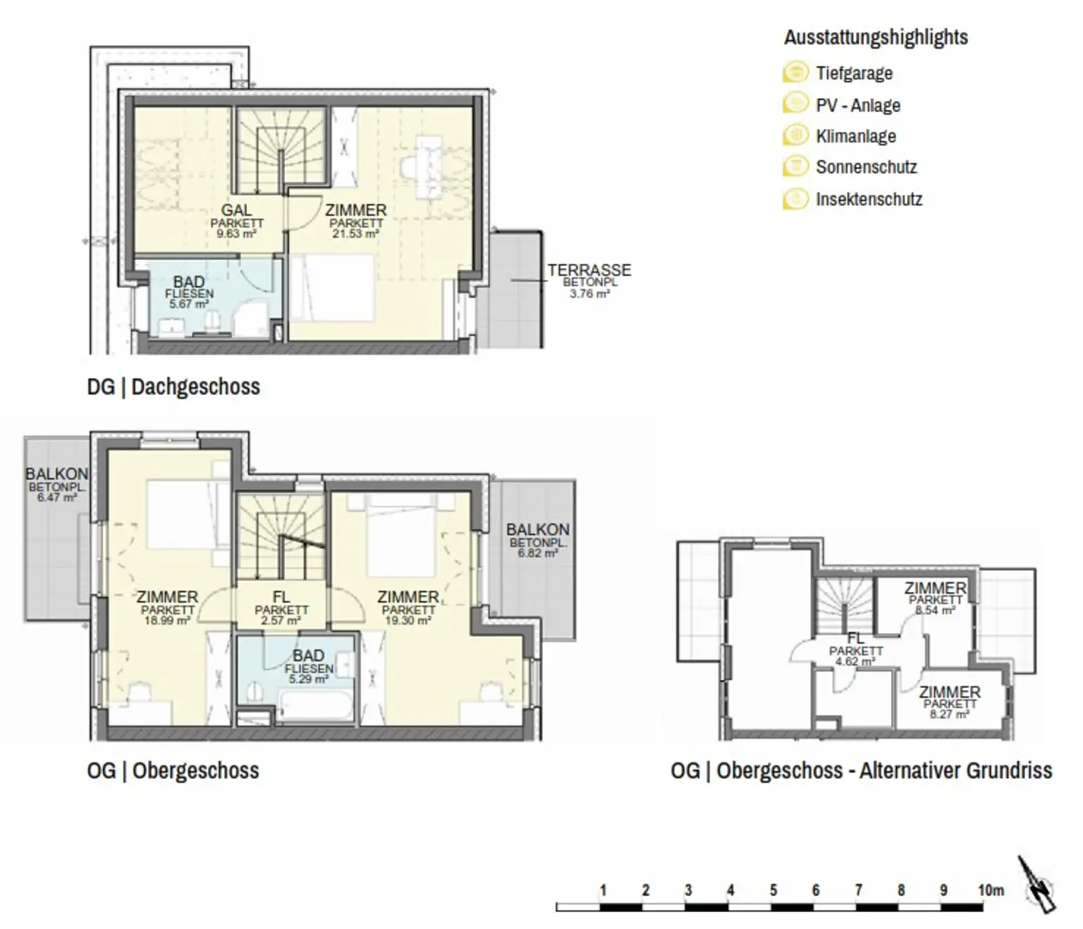 PROVISIONSFREI ~ Reihenhäuser nahe Mühlwasser und Donauinsel ~ 111m² - 120m² ~ ab € 749.000,00