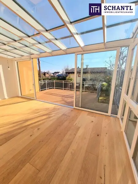 Fantastische 4-Zimmer Gartenwohnung! Mehr Natur. Mehr Ruhe. Mehr Grün. WOW! Riesiger Garten + Herrliche Terrasse + Lichtdurchfluteter Wintergarten + Stellplatz! Jetzt zugreifen!