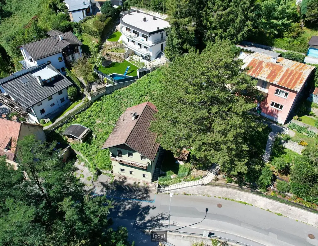 226 Immobilien: Grundstück samt Altbestand in Innsbrucks PREMIUMLAGE | WEIHERBURGGASSE - HÖTTING