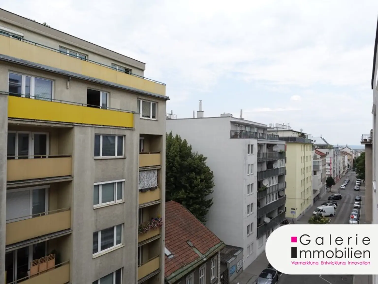 VIDEO: Schöne, helle 3-Zimmer-Loggiawohnung mit Klima, Grünblick, separater Küche, zentral begehbar!