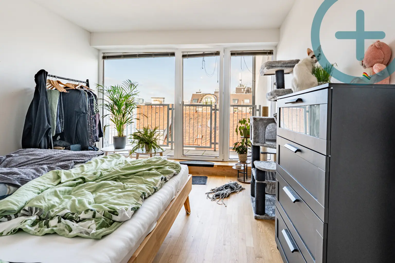 Moderne 3-Zimmer-Wohnung inklusive Dachterrasse | befristet vermietet