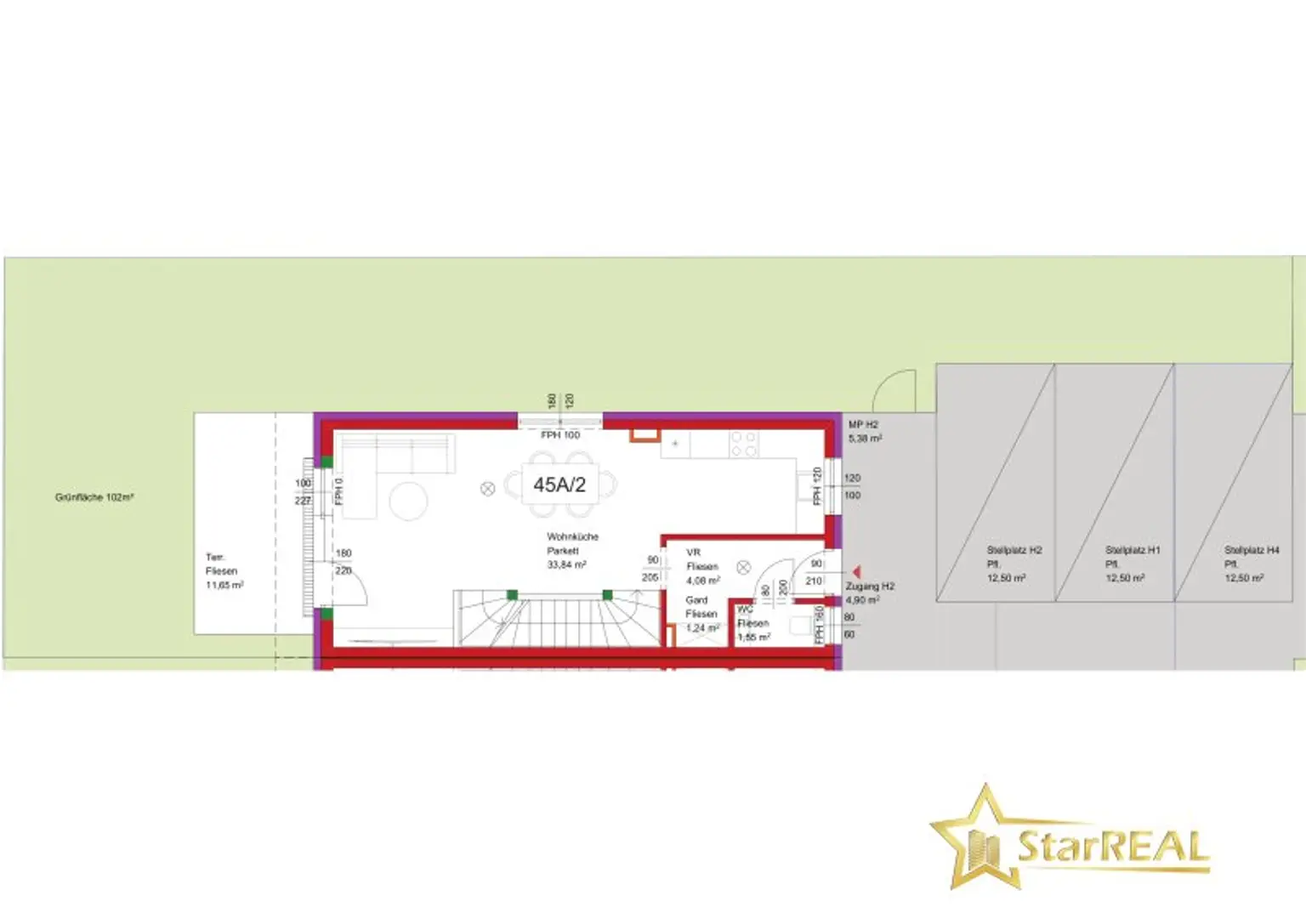 LETZTE 2 HÄUSER! ZIEGEL-NEUBAU MIT PV-ANLAGE, KELLER UND TOP- AUSSTATTUNG! PROVISIONSFREI für den Käufer.