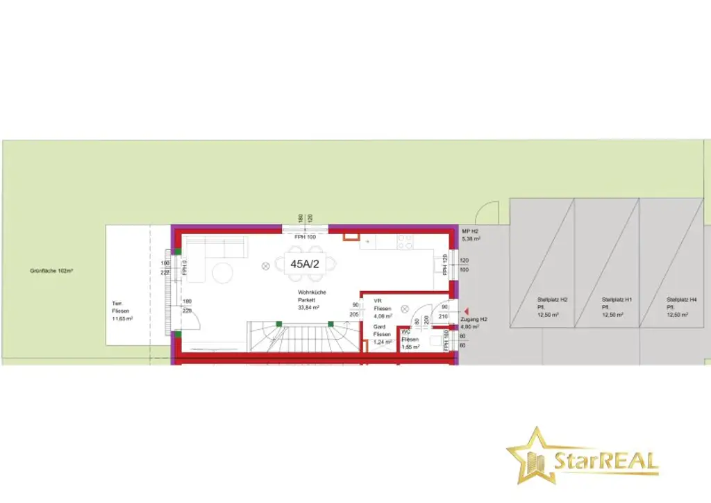 LETZTE 2 HÄUSER! ZIEGEL-NEUBAU MIT PV-ANLAGE, KELLER UND TOP- AUSSTATTUNG! PROVISIONSFREI für den Käufer.