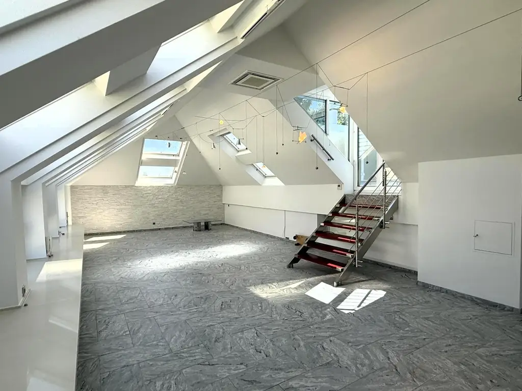 Ansprechendes Atelier, Loft, Dachterrasse inkl. PP im Neunzehnten // Attractive Studio, loft, roof terrace incl. parking in the nineteenth //