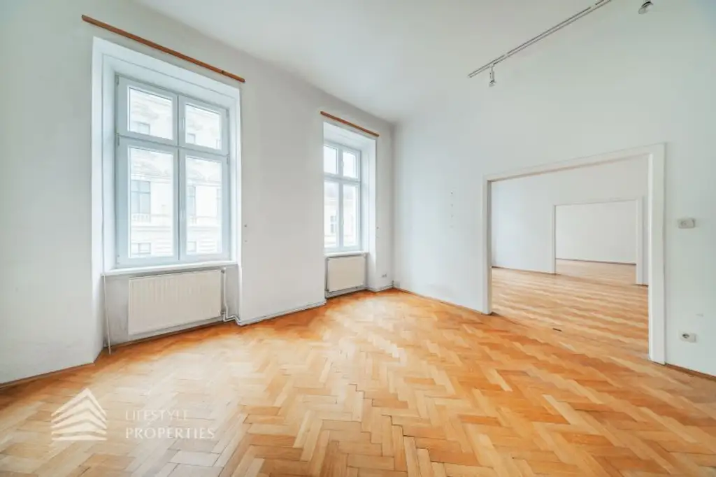 Helle 4-Zimmer Wohnung, Nähe Kutschkermarkt