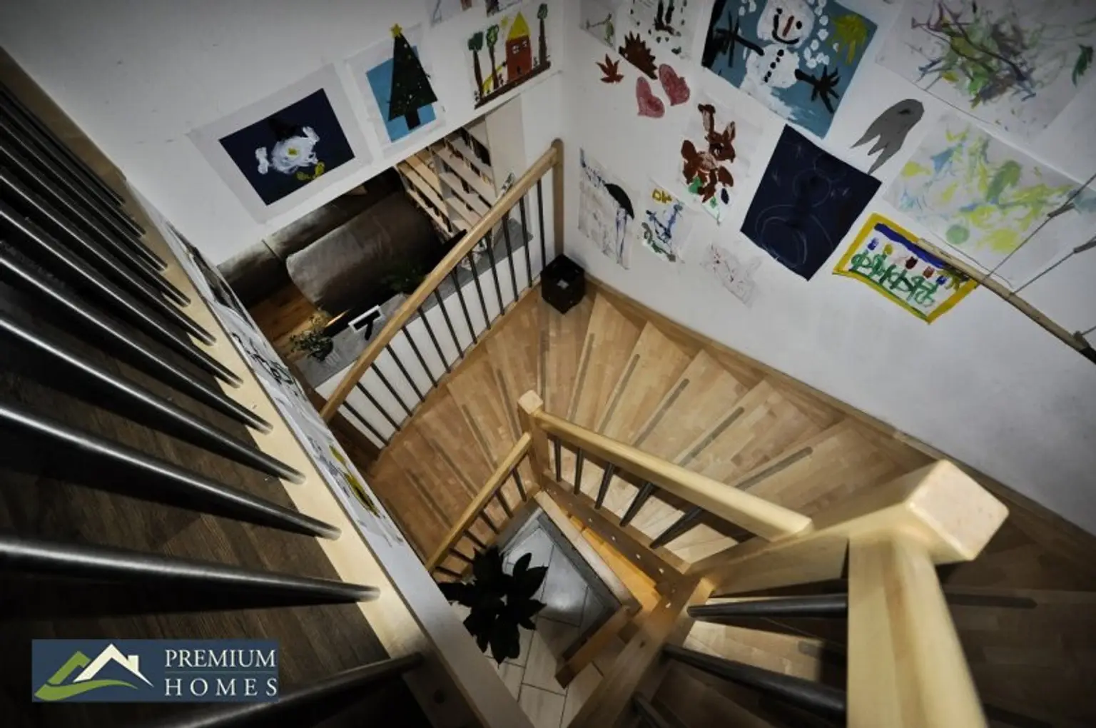 Reihenmittelhaus in Kramsach - Treppenblick