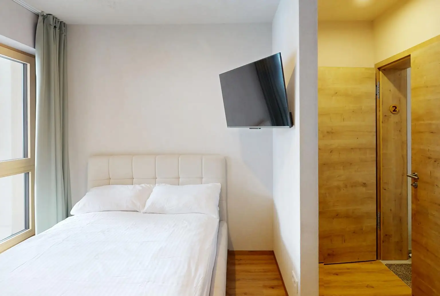 See - Haus - Apartment 2 - Schlafbereich.