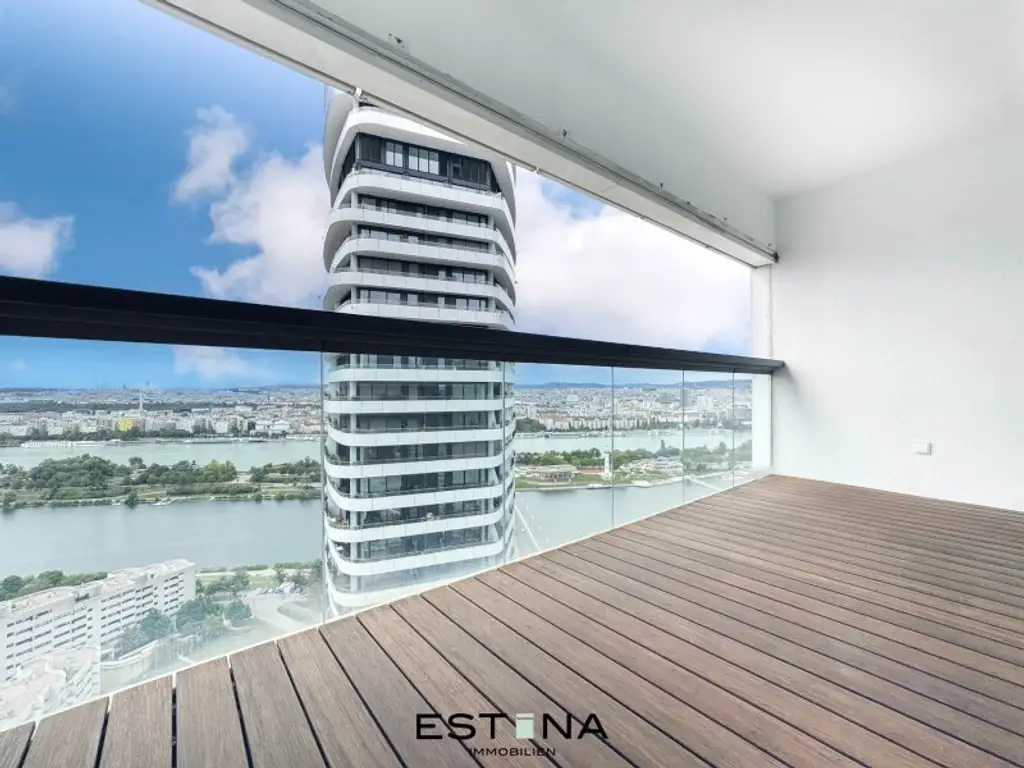 Außergewöhnliches Zuhause am Wasser mit Blick über Wien | Provisionsfrei