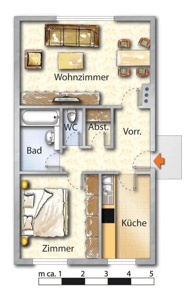 nur 3 Min zum Einkauf" Ganz Oben und Zentral