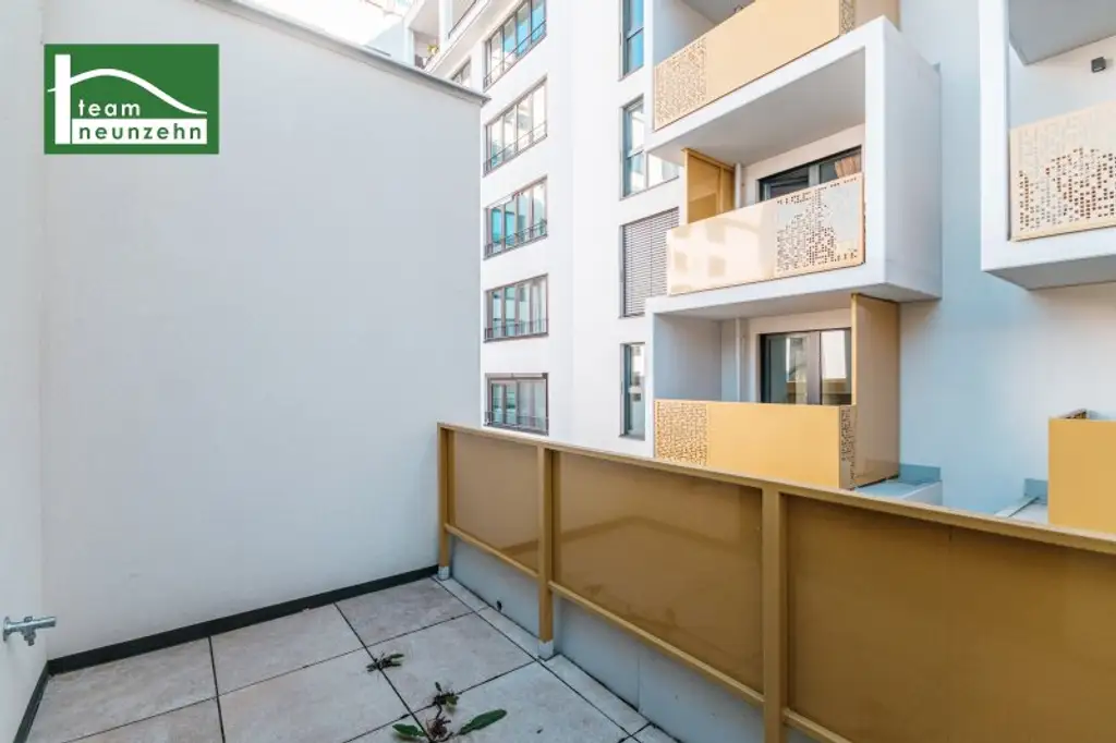 Küche und Tiefgaragenplatz bereits inkludiert! Herrliche Neubau-Erstbezugswohnung zwischen An der Schanze und dem Kirschblütenpark