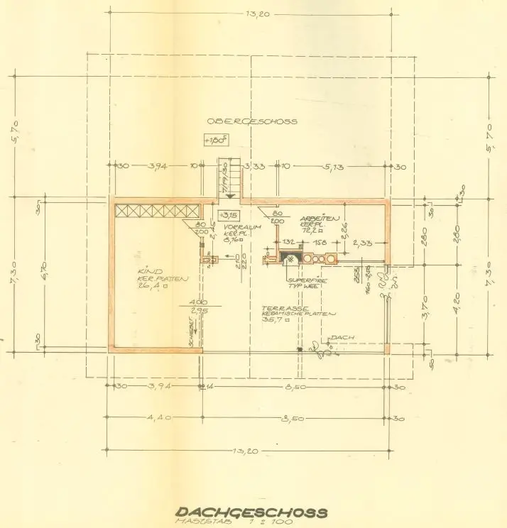 Plan Dachgeschoss
