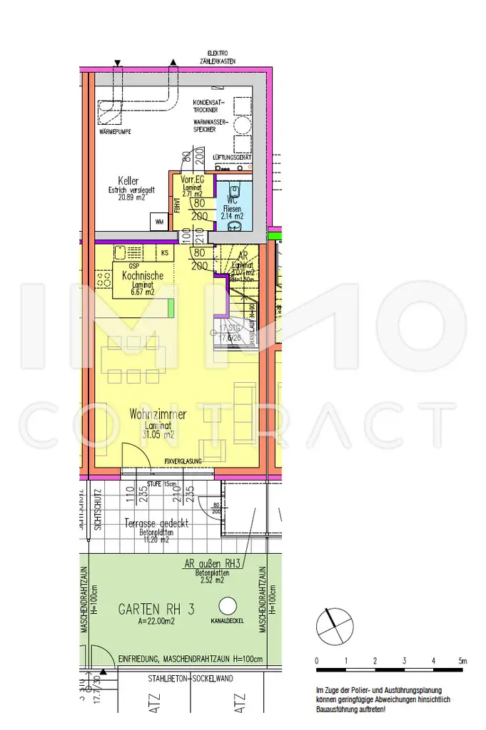 FAMILIENNEST mit GARTEN - *gefördert*
4ZI - Reihenhaus mit viel Stauraum und 2Stellplätzen!